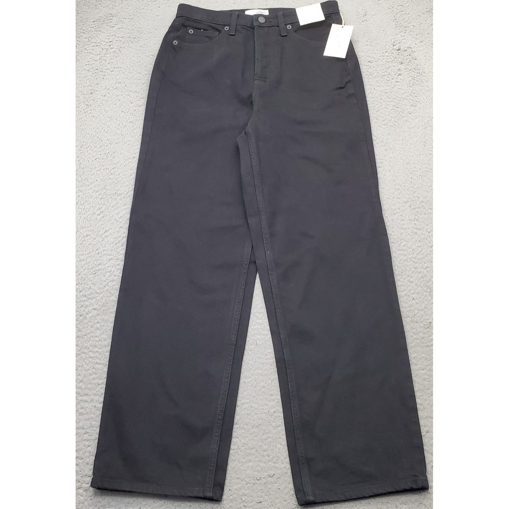 Universal Thread NEW Jeans Womens 6 Black High Rise Comfort Fit Button Fly